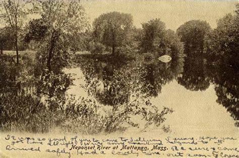 Neponset River At Mattapan Dorchester Atheneum