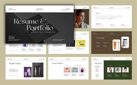 Resume And Portfolio Presentation Template