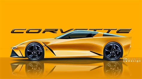 C9 Corvette Renderings Imagine a Return to Front-Engine Layout ...