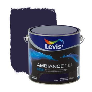 Peinture Ambiance Mur Levis Satin Cosmos 2 5 L GAMMA Be