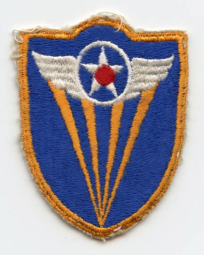 Wwii Usaaf 4th Air Force Tall Thin Patch Variant Flying Tiger Antiques Online Store