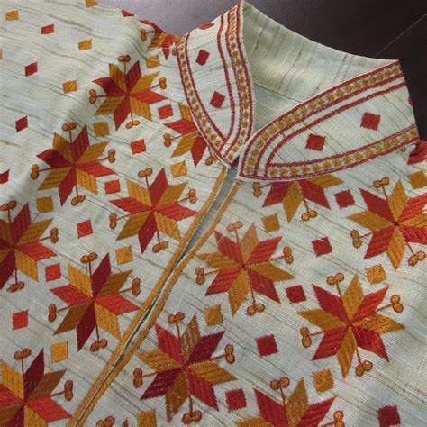 Phulkari Bagh Khadi Kurta Phulkari Embroidery Embroidery Inspiration