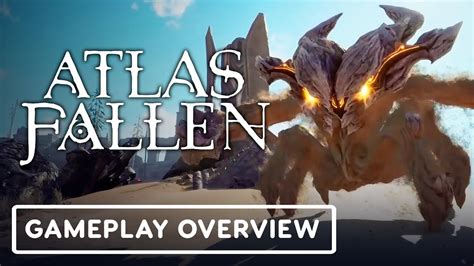 Atlas Fallen Official Gameplay Overview Trailer Youtube