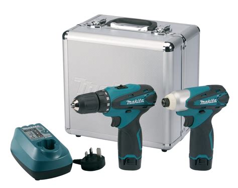 Makita 10 8V Cordless Drill Plus Impact Driver Kit ASPAC Industrial Tools