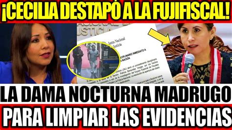 Cecilia Garcia Destruy A La Fujifiscal La Dama Nocturna Madrugo Para