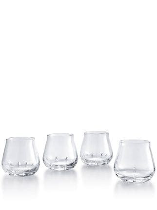 Baccarat Faunacrystopolis Baccarat Crystal Tumblers Set Of 4 Farfetch