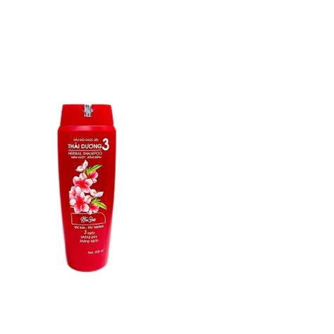 Dầu Gội Dược Liệu Thái Dương 3 Hoa Đào (c/200ml)