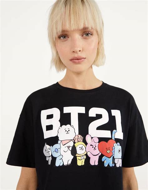 Venta Camiseta Bts Bershka En Stock