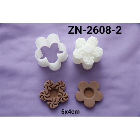 Jual Zn Cookie Cutter Cetakan Kue Kering Nastar Thumb Print