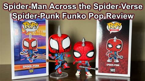 Funko Exclusive Spider Punk Funko Pop Review Spider Man Across The Spider Verse Youtube