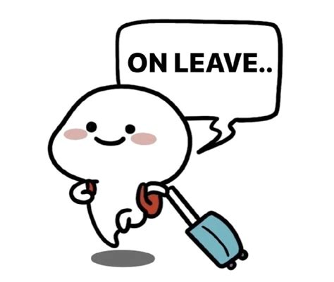 21 On leave ideas | on leave from work sign, out of office message, out ...