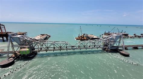 Indian Railways Making New Pamban Bridge To Connect Rameswaram