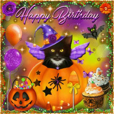 cute halloween birthday  happy birthday ecards greeting cards
