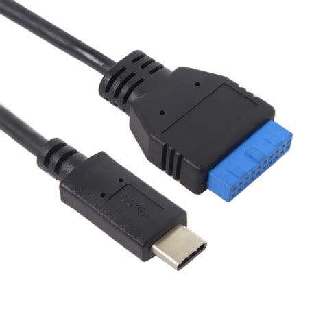 Usb Type C Male To Usb Pin Motherboard Header Adapter Cable