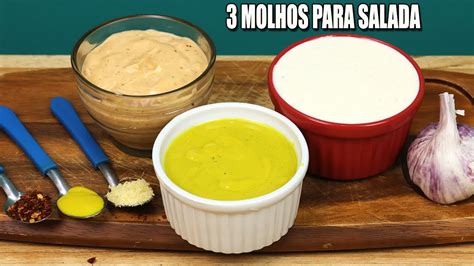 Molhos Para Salada Super F Ceis E Deliciosos Molho Caseiro Mais