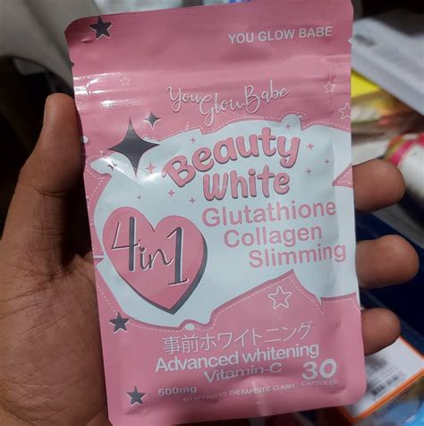 Beauty White In Glutathione Collagen Slimming And Vitamin C By You Glow Babe Lazada Ph
