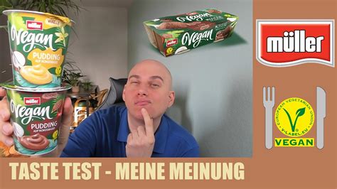 Veganer Pudding Mousse von MÜLLER TASTE TEST 86 YouTube