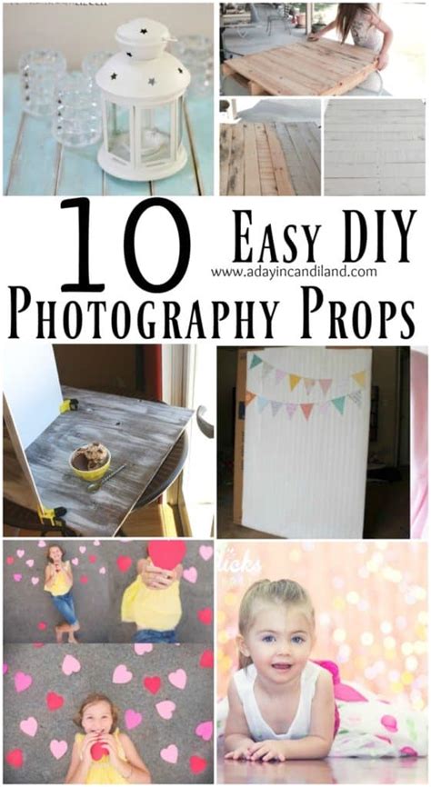 10 DIY Props for Photography Shoots - A Day In Candiland