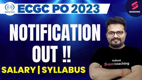 Ecgc Po Notification 2023 Ecgc New Vacancy 2023 Salary Syllabus