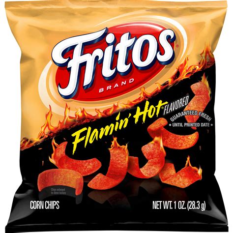 Fritos Flamin Hot Flavored Corn Chips SmartLabel