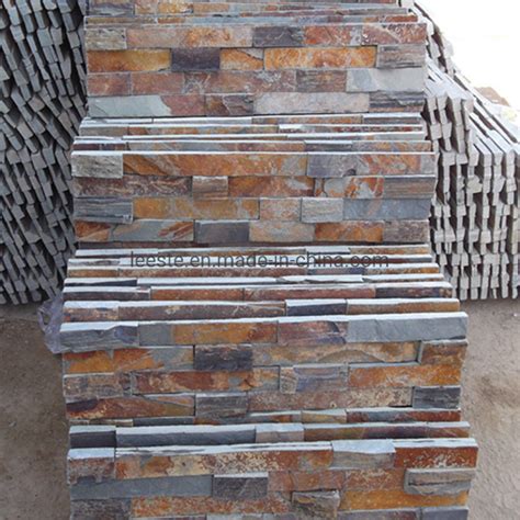 Factory Quartz Slate Cultural Stone For Exterior Veneer Wall Cladding