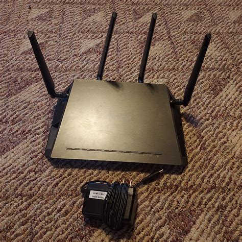 Used Netgear Nighthawk X4S R7800 AC2600 WiFi Dual Band Router Tested