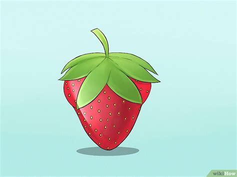 Come Disegnare Una Fragola Passaggi Con Immagini