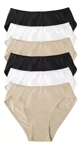 Calzón Corte Bikini Bragas Algodón Panties Meses sin interés