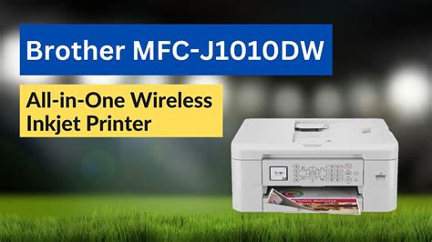 Brother MFC J1010DW Wireless Color Inkjet All In One Printer YouTube