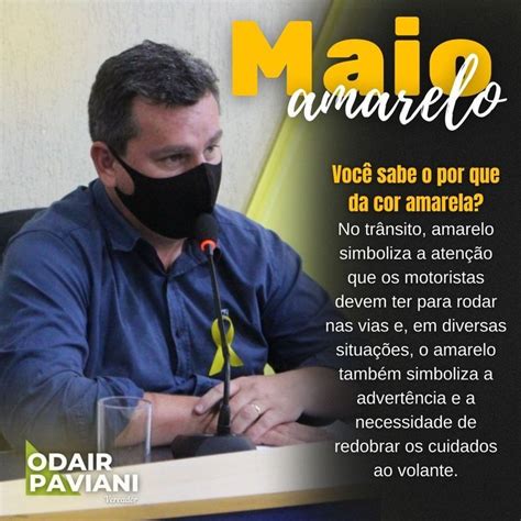 Maio Amarelo Juntos Salvamos Vidas Tr Nsito Mai Amarelo