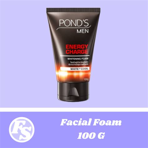 Pond S Men Energy Charge Brightening Facial Foam 100g Lazada PH