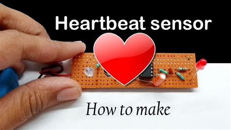 Heartbeat Sensor Circuit Using Lm Electronic Projects How To