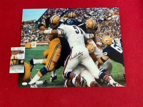 Framed Dick Butkus Sports Illustrated Autograph Replica Print 9211970