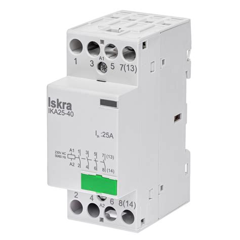 Контактор ISKRA IKA25-40 25А 4НО 220/240 В 50/60 Гц (30046007000 ...