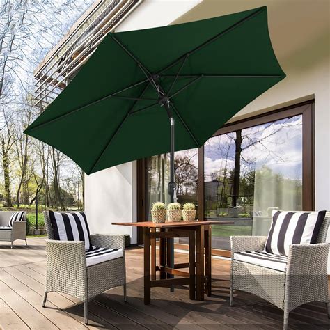 Parasol parasol jardin parasol deporté parasol de balcon 270 cm