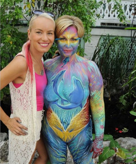 Key West Body Paint Parade 2024 Aggy Lonnie