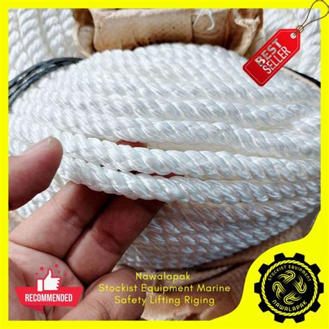 Tali Tambang Tampar Nilon Mm Nylon Roll Lazada Indonesia