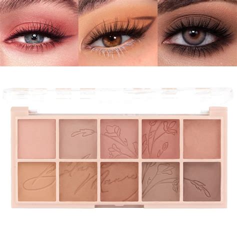 Paleta De Sombras De Ojos Naked Matte De Colores Color Desnudo