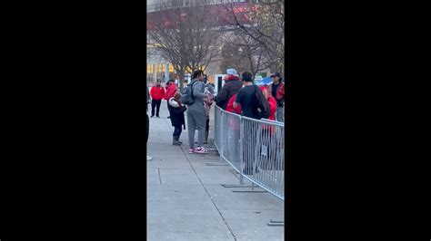 Cj Stroud Sticks Around Takes Pictures And Signs Autographs For Fans Following Ohio States