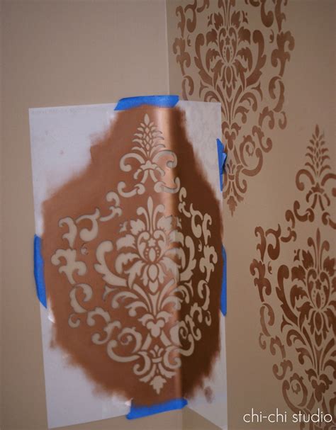 Stencil A Wall Tutorial | Remodelaholic
