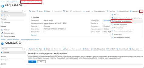 Enable Windows Laps With Azure Ad 4sysops