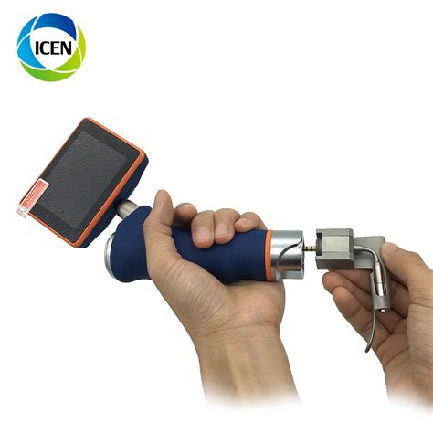 In P020 Portable Medical Device Digital Reusable Fiber Intubation Video Laryngoscope With A