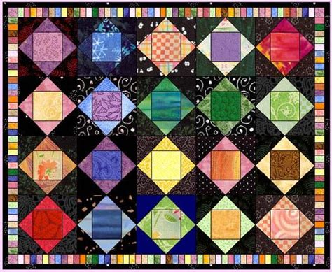 Square In A Square In A Square Quilt Patterns Traditional Quilt Patterns Historical Quilt