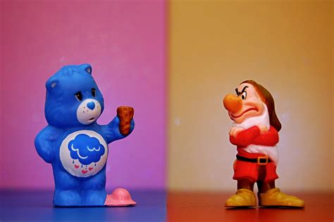 Grumpy Bear vs. Grumpy (261/365) | Grumpy Bear: The most can… | Flickr