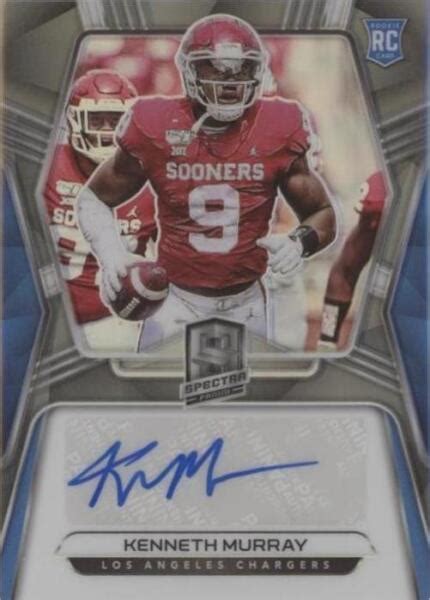 Panini Spectra Rookie Autographs Kenneth Murray Au Rc