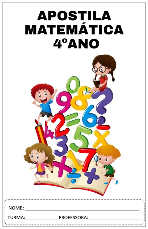 Apostila De Matemática 4 Ano Para Imprimir