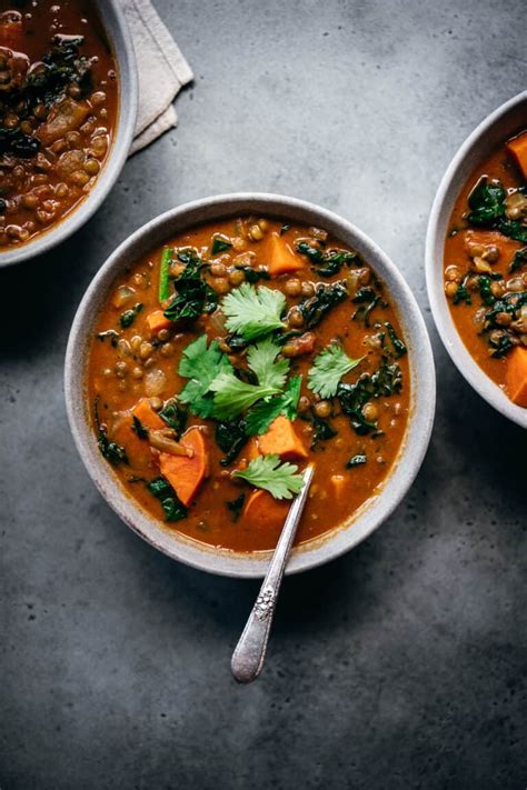 Curry Lentil Sweet Potato Soup Vegan Crowded Kitchen