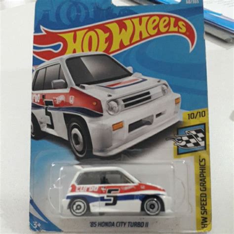 Hot Wheels 85 Honda City Turbo II Shopee Brasil