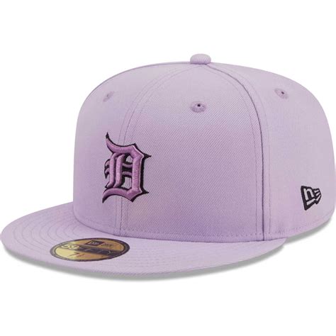 New Era Detroit Tigers Lavender 2023 59FIFTY Fitted Hat