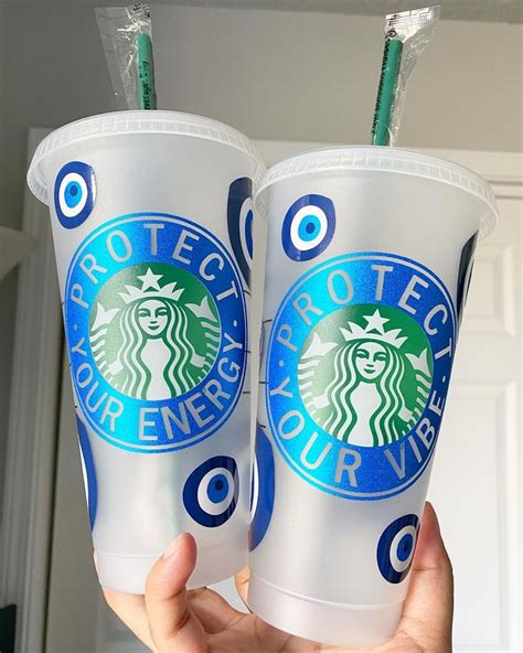 Evil Eye Venti Tumbler Etsy Starbucks Cup Design Custom Starbucks